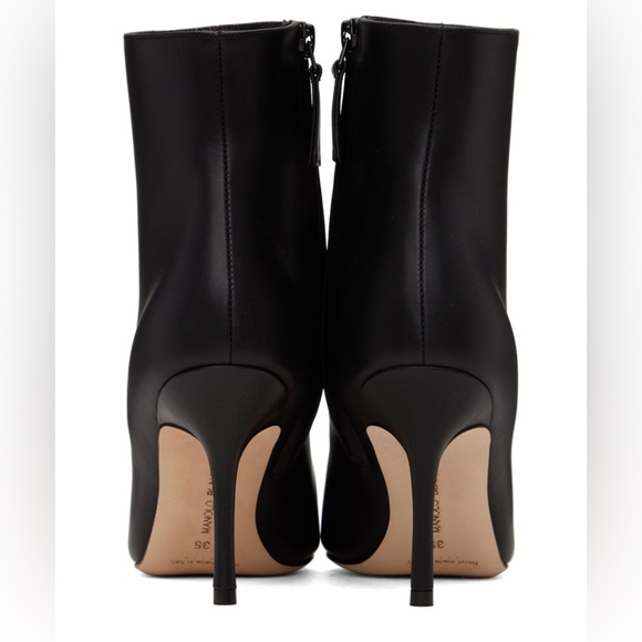 Black Insopo Ankle Boots NIB Size 40 - Picture 3 of 14